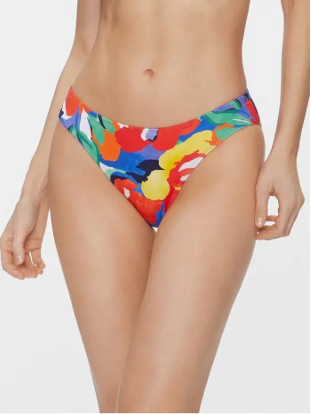 LAUREN RALPH LAUREN Floral Bikini Bottoms - Size: 6 - NWT